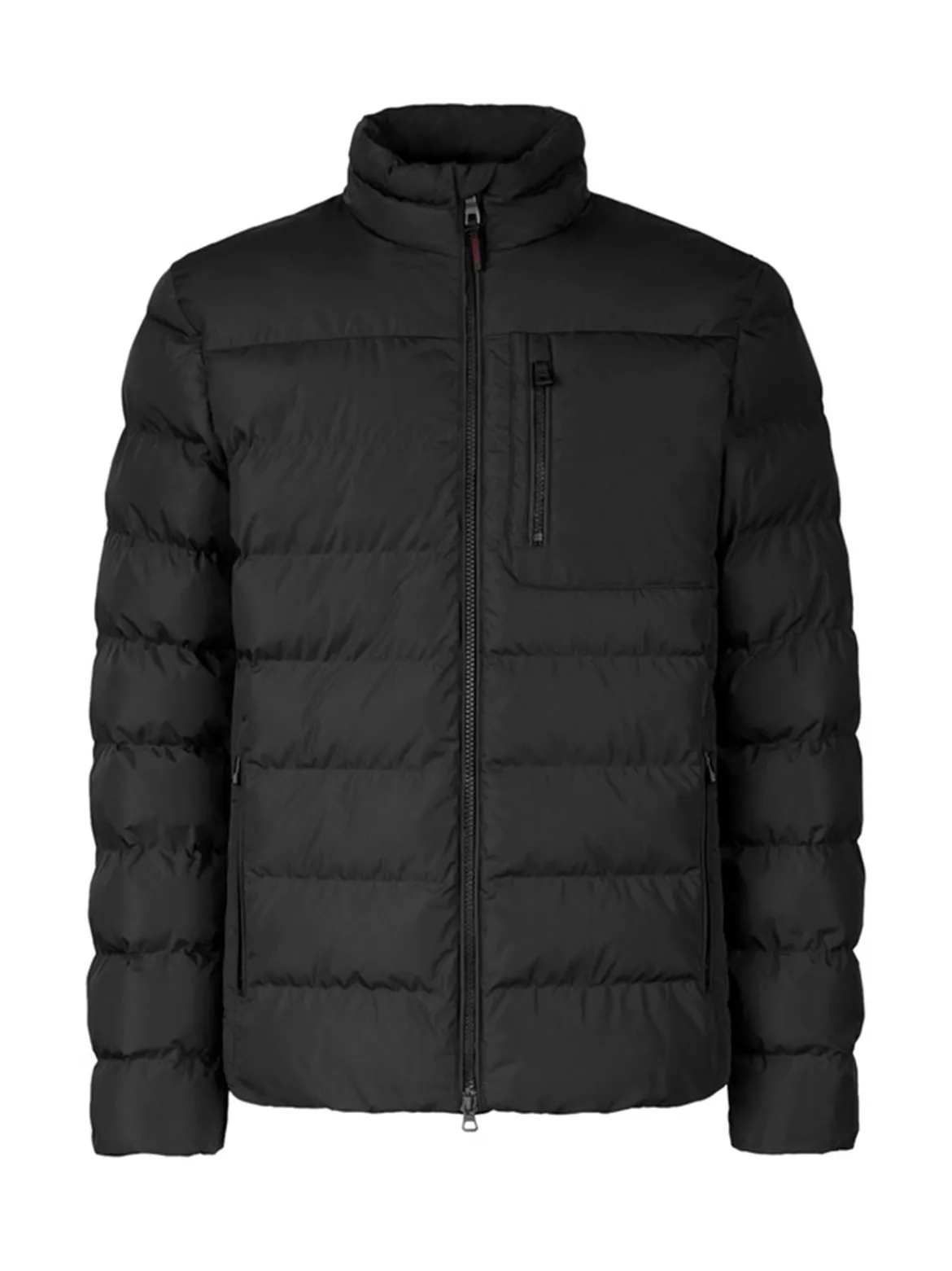 Geox SNAKE Giubbotto imbottito da uomo con zip - nero