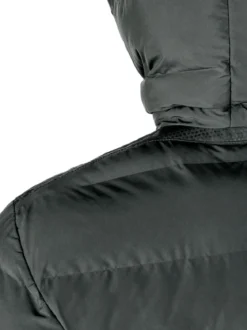 Geox SPHERICA Giubbotto imbottito da uomo con cappuccio e zip - militare