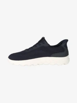 Geox SPHERICA PLUS Sneakers uomo con lacci elastici - blu scuro
