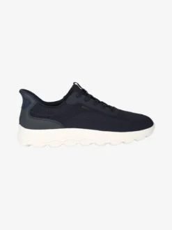 Geox SPHERICA PLUS Sneakers uomo con lacci elastici - blu scuro