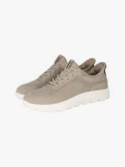 Geox SPHERICA PLUS Sneakers uomo con lacci elastici - fango