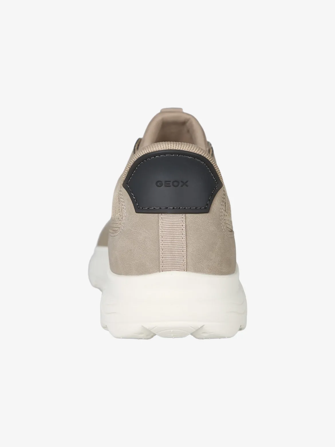 Geox SPHERICA PLUS Sneakers uomo con lacci elastici - fango