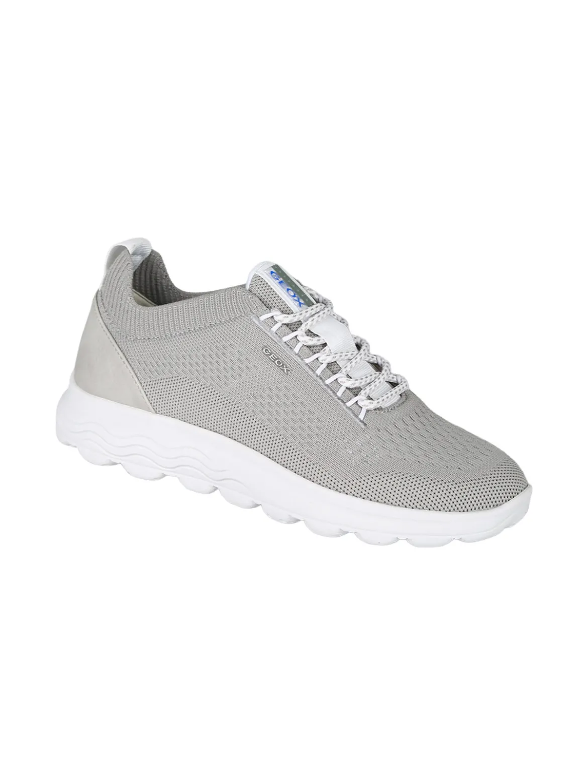 Geox SPHERICA Sneakers donna in maglia - grigio
