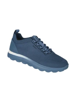 Geox SPHERICA Sneakers uomo stringate in maglia - avion