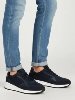 Geox U BRANTHON A Sneakers in pelle scamosciata da uomo