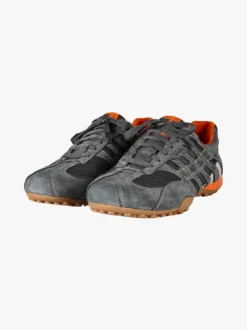 Geox U SNAKE ORIGINAL A Sneakers in pelle scamosciata da uomo