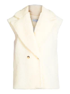 Ghisleri Giacca teddy smanicata donna
