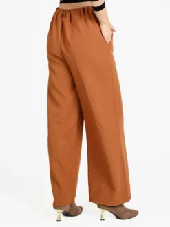 Ghisleri Pantaloni donna ampi a vita alta