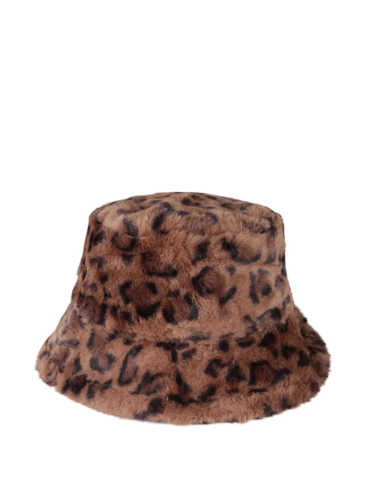 Gian Marco Venturi Cappello donna in pelliccia sintetica animalier
