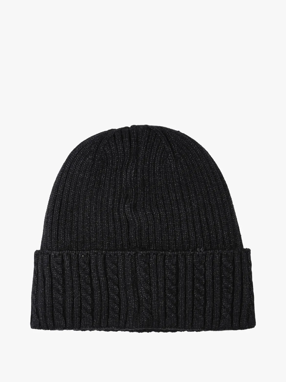 Gian Marco Venturi Cappello in maglia con risvolto - antracite