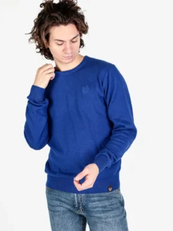 Gian Marco Venturi Pullover girocollo da uomo in cotone