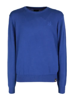 Gian Marco Venturi Pullover girocollo da uomo in cotone