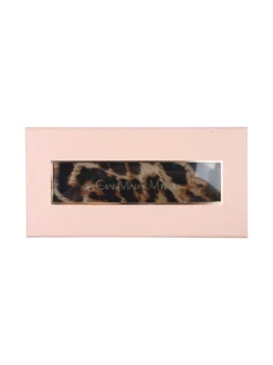 Gian Marco Venturi Sciarpa animalier da donna sfrangiata - beige