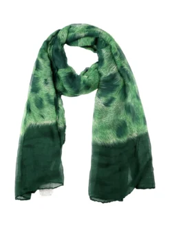 Gian Marco Venturi Sciarpa donna leggera - verde