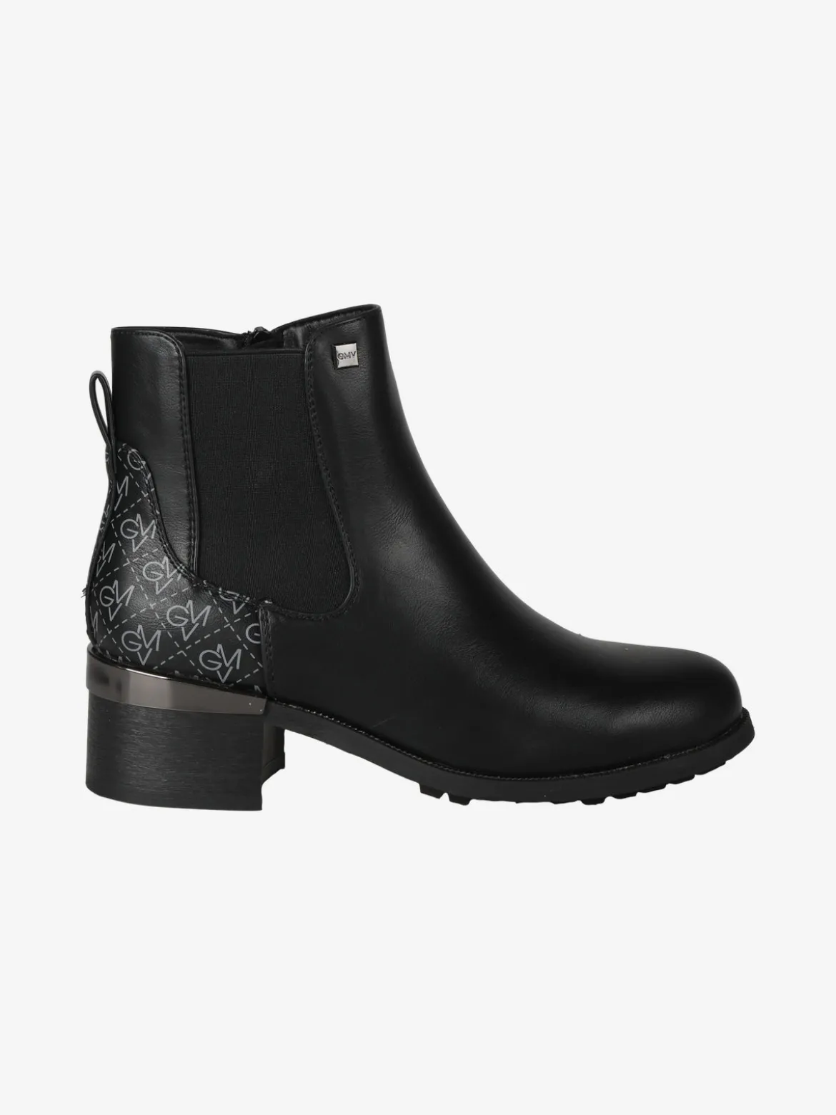 Gian Marco Venturi Stivaletti donna con stampa monogramma
