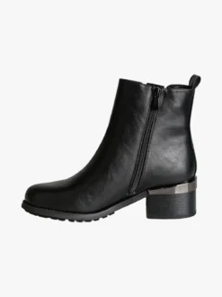 Gian Marco Venturi Stivaletti minimal da donna - nero