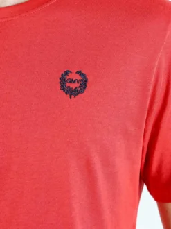 Gian Marco Venturi T-shirt girocollo da uomo in cotone