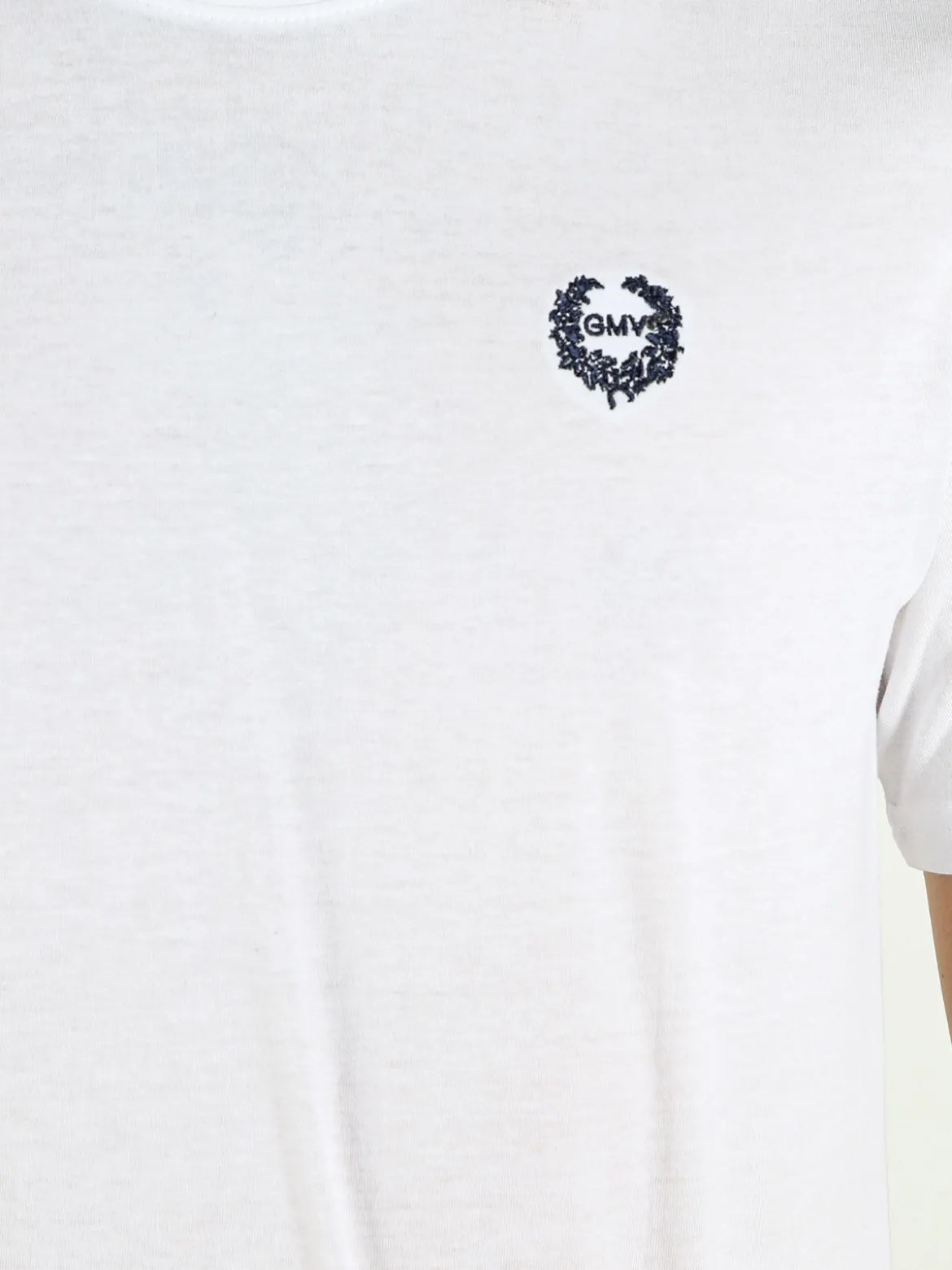 Gian Marco Venturi T-shirt girocollo da uomo in cotone