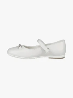 Giardino D'Oro Ballerine cerimonia da bambina con cinturino e strass