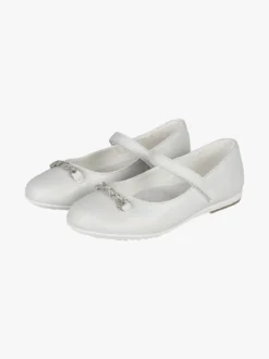 Giardino D'Oro Ballerine cerimonia da bambina con cinturino e strass