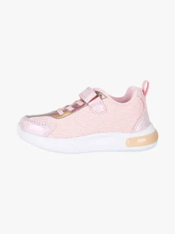 Giardino D'Oro Sneakers da bambina con luci e cinturino a strappo - rosa