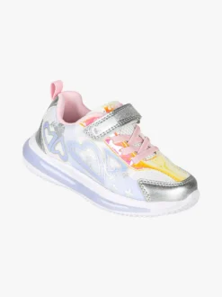 Giardino D'Oro Sneakers da bambina con luci e cinturino a strappo - bianco