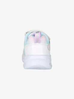 Giardino D'Oro Sneakers da bambina con luci e cinturino a strappo - azzurro