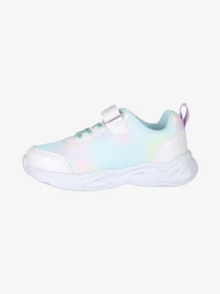 Giardino D'Oro Sneakers da bambina con luci e cinturino a strappo - azzurro