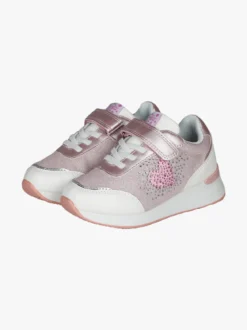Giardino D'Oro Sneakers da bambina con zeppa e strass