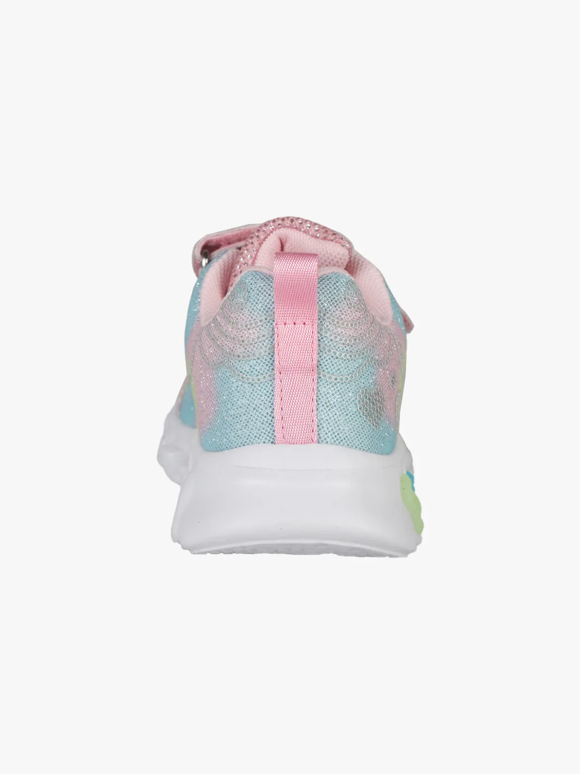 Giardino D'Oro Sneakers da bambina glitter con luci