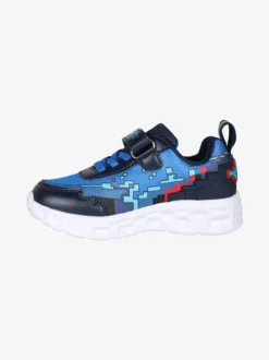 Giardino D'Oro Sneakers da bambino con cinturino a strappo e luci - blu