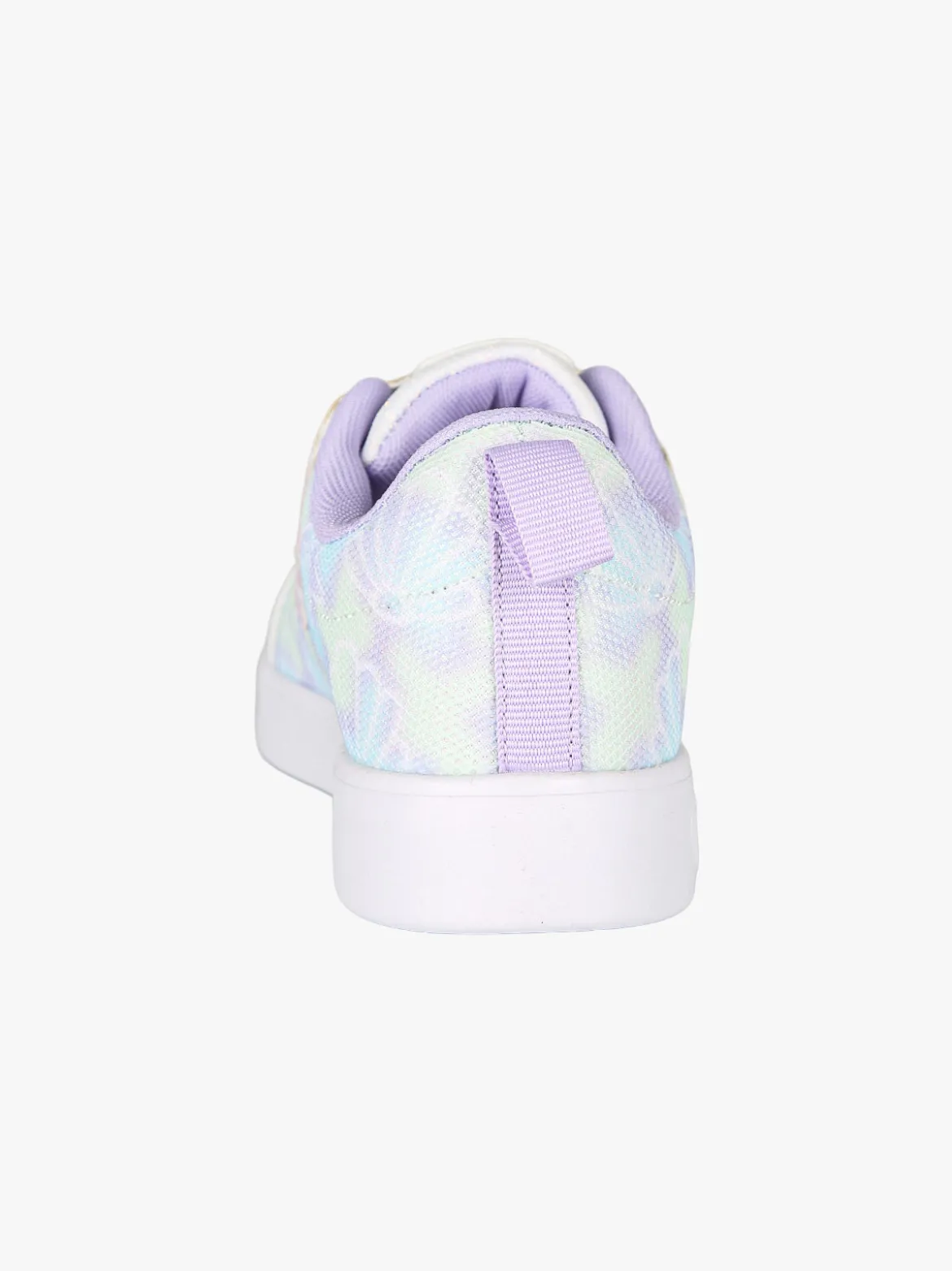 Giardino D'Oro Sneakers da ragazza basse con strappo e luci - bianco