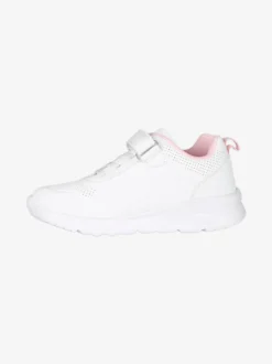 Giardino D'Oro Sneakers da ragazza con cinturino a strappo - bianco