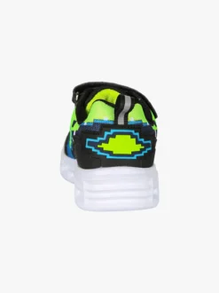 Giardino D'Oro Sneakers da ragazzo con luci e cinturino a strappo - nero