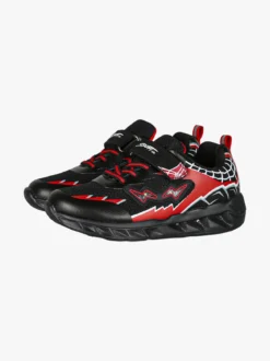 Giardino D'Oro Sneakers da ragazzo con luci e cinturino a strappo - nero
