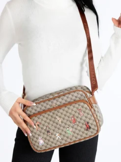 Gio&Co Borsa a tracolla con stampe