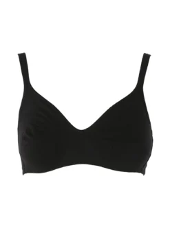 Gios AROMA Reggiseno con coppe preformate in cotone COPPA B - nero