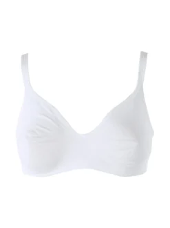 Gios AROMA Reggiseno con coppe preformate in cotone COPPA B - bianco