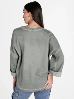 Gioya Felpa leggera da donna oversize
