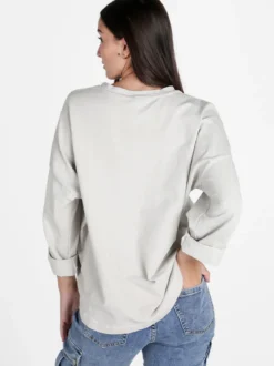 Gioya Felpa leggera da donna oversize
