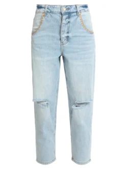 Gioya Jeans donna modello boyfriend con tasche ricamate