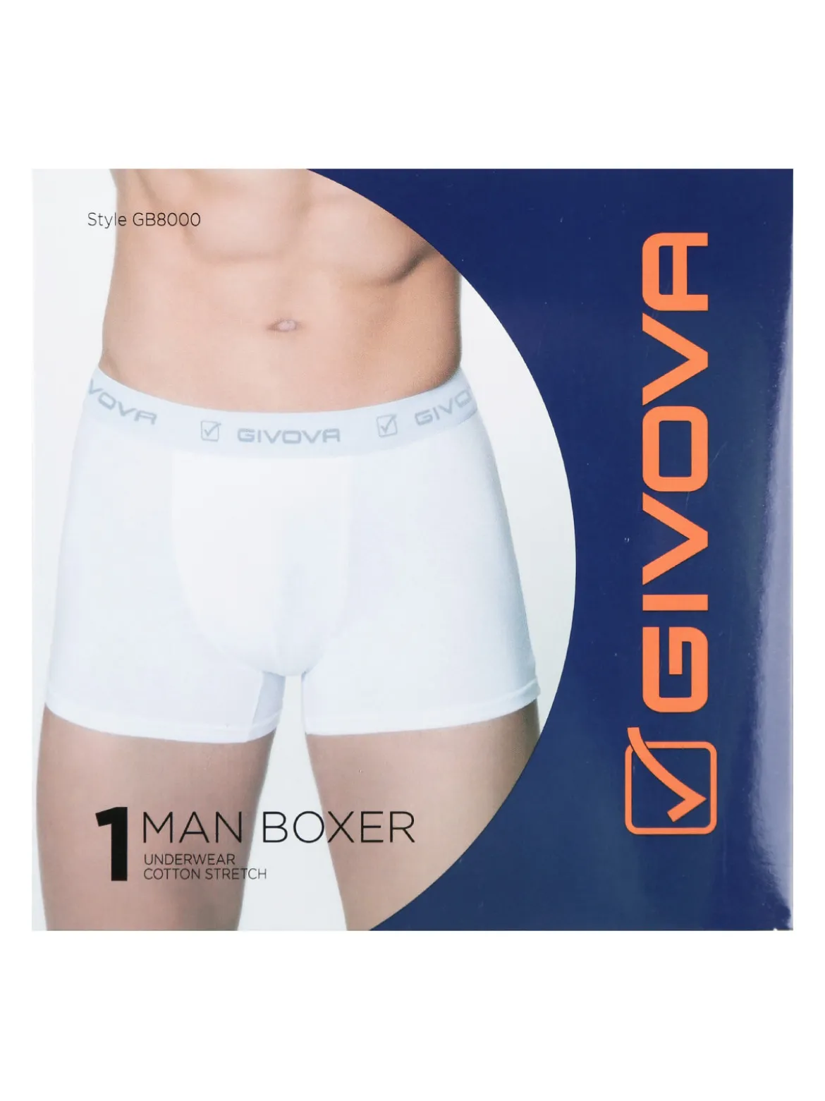 Givova Boxer da uomo in cotone