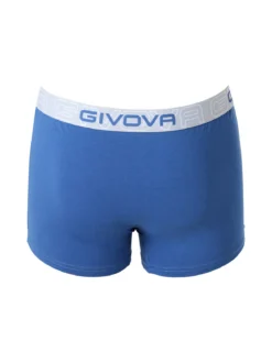 Givova Boxer da uomo in cotone bielastico - blu