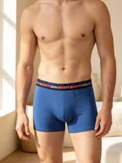 Givova Boxer da uomo in cotone bielastico - blu