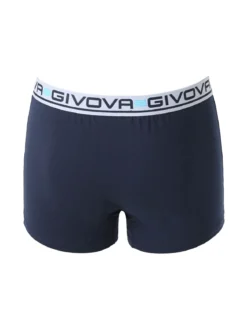 Givova Boxer da uomo in cotone bielastico - blu scuro