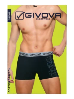 Givova Boxer da uomo in cotone bielastico - blu scuro