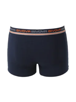 Givova Boxer da uomo in cotone bielastico - blu scuro