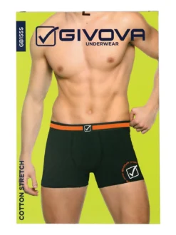 Givova Boxer da uomo in cotone bielastico - blu scuro