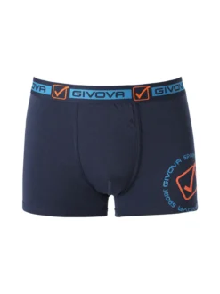 Givova Boxer da uomo in cotone bielastico - blu scuro