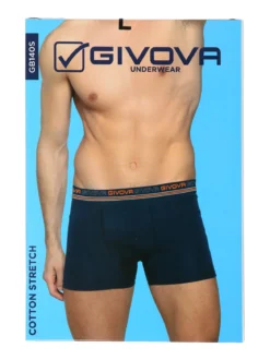 Givova Boxer da uomo in cotone bielastico - turchese